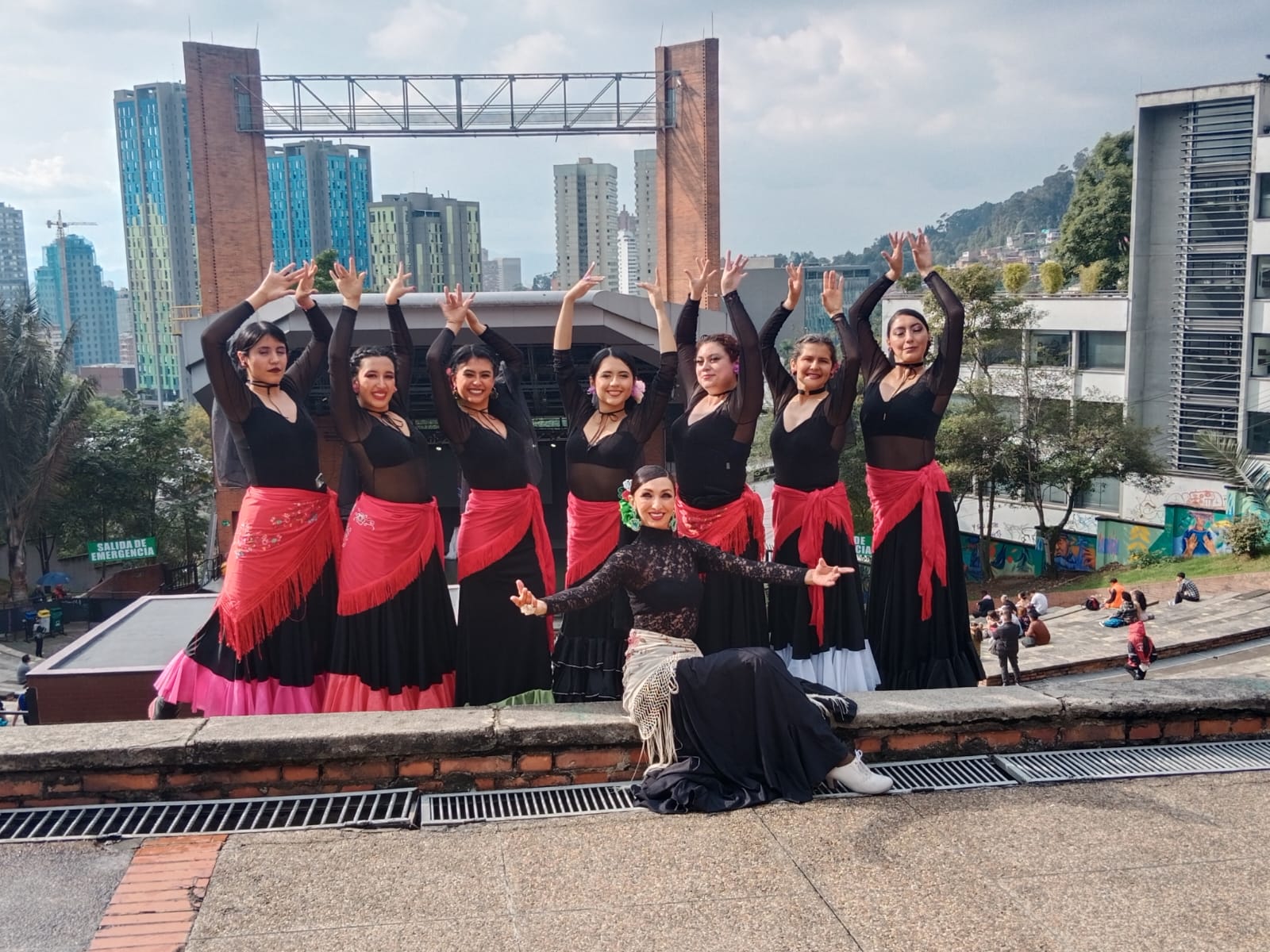 Grupo representativo de flamenco y danza española