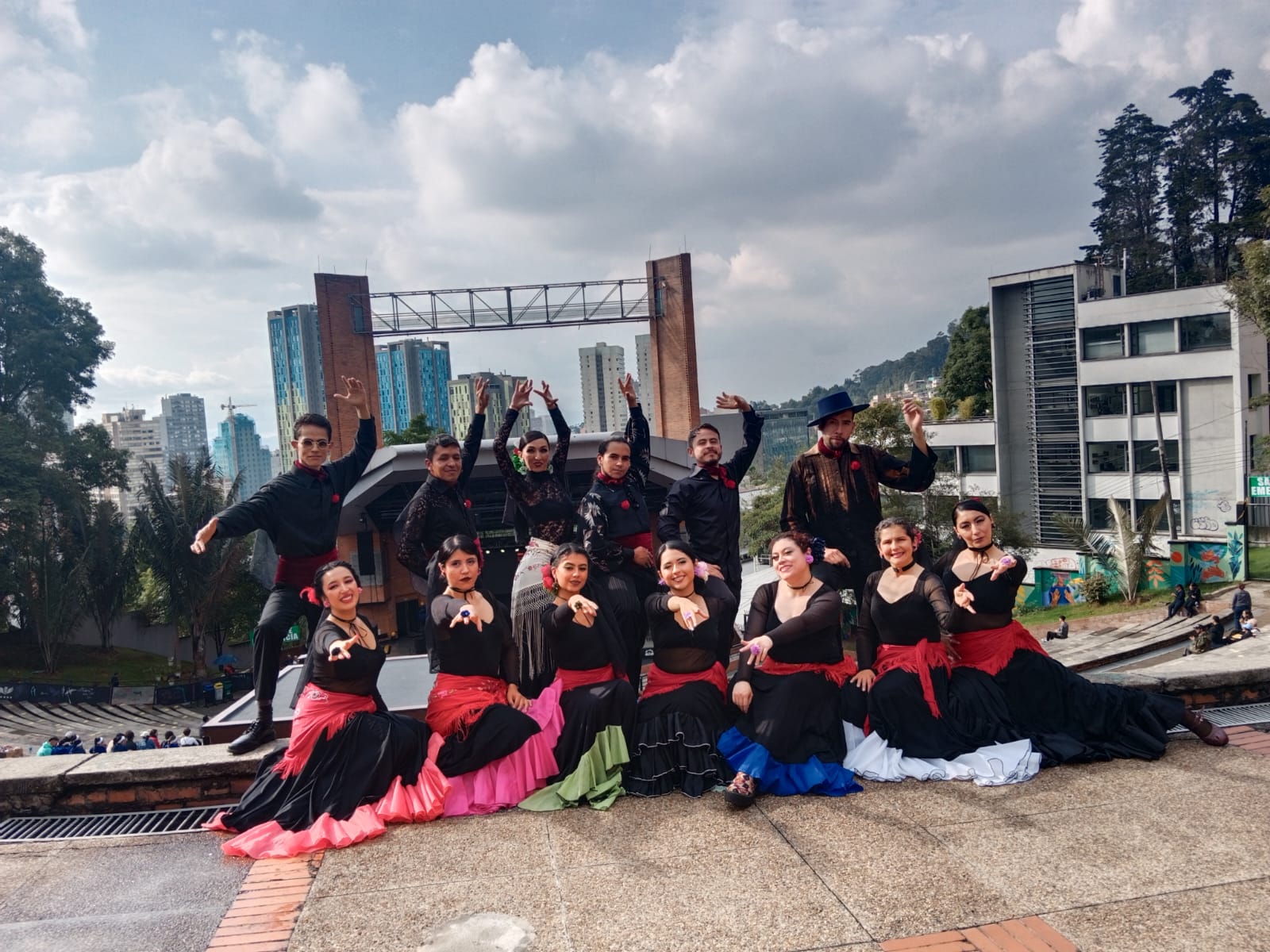 Grupo representativo de flamenco y danza española