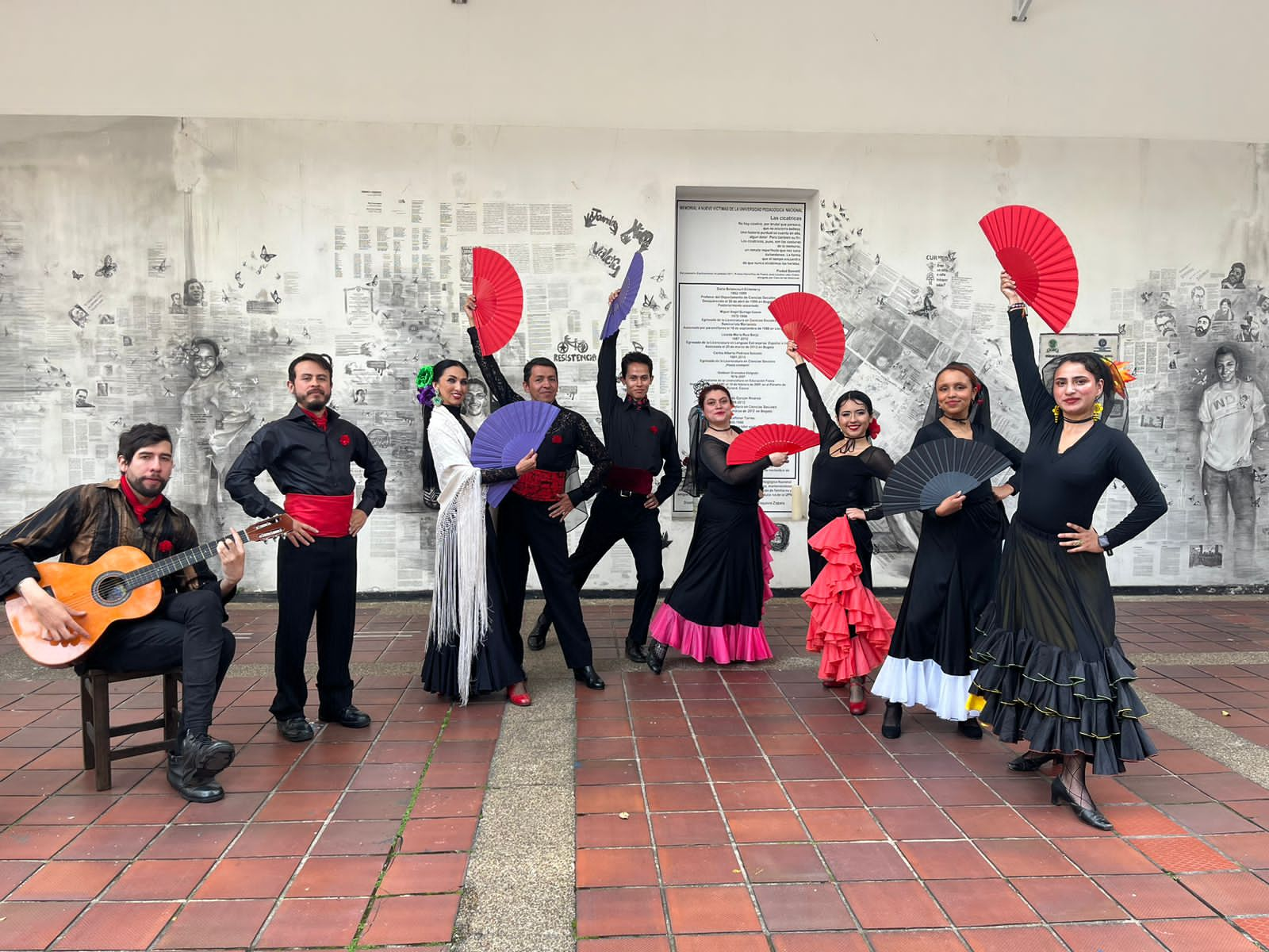 Grupo representativo de flamenco y danza española