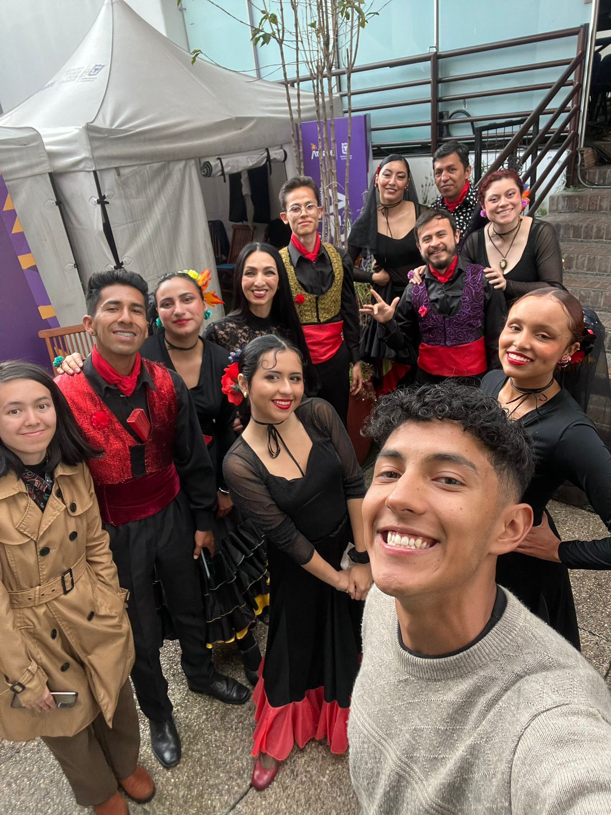 Grupo representativo de flamenco y danza española