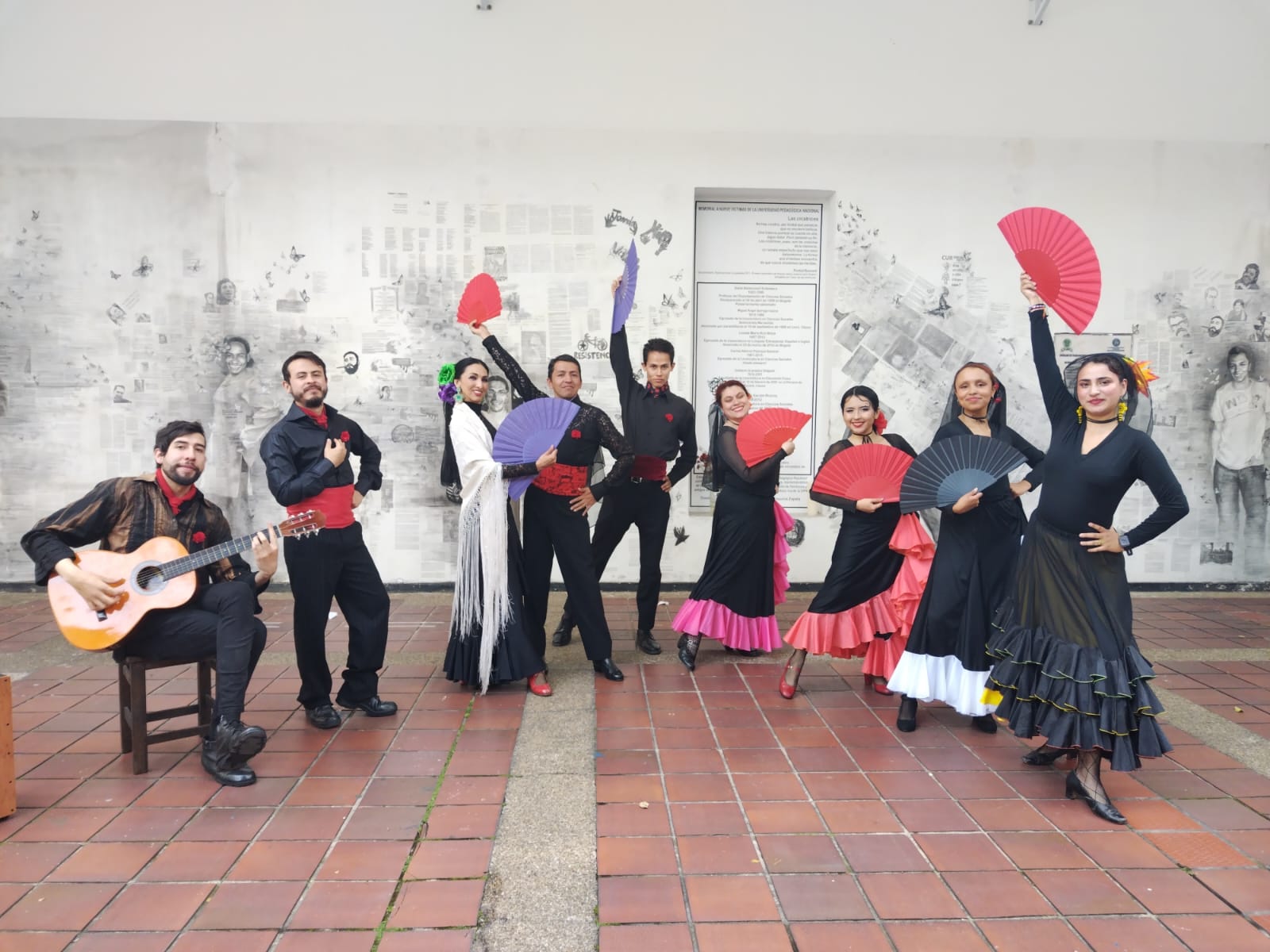 Grupo representativo de flamenco y danza española