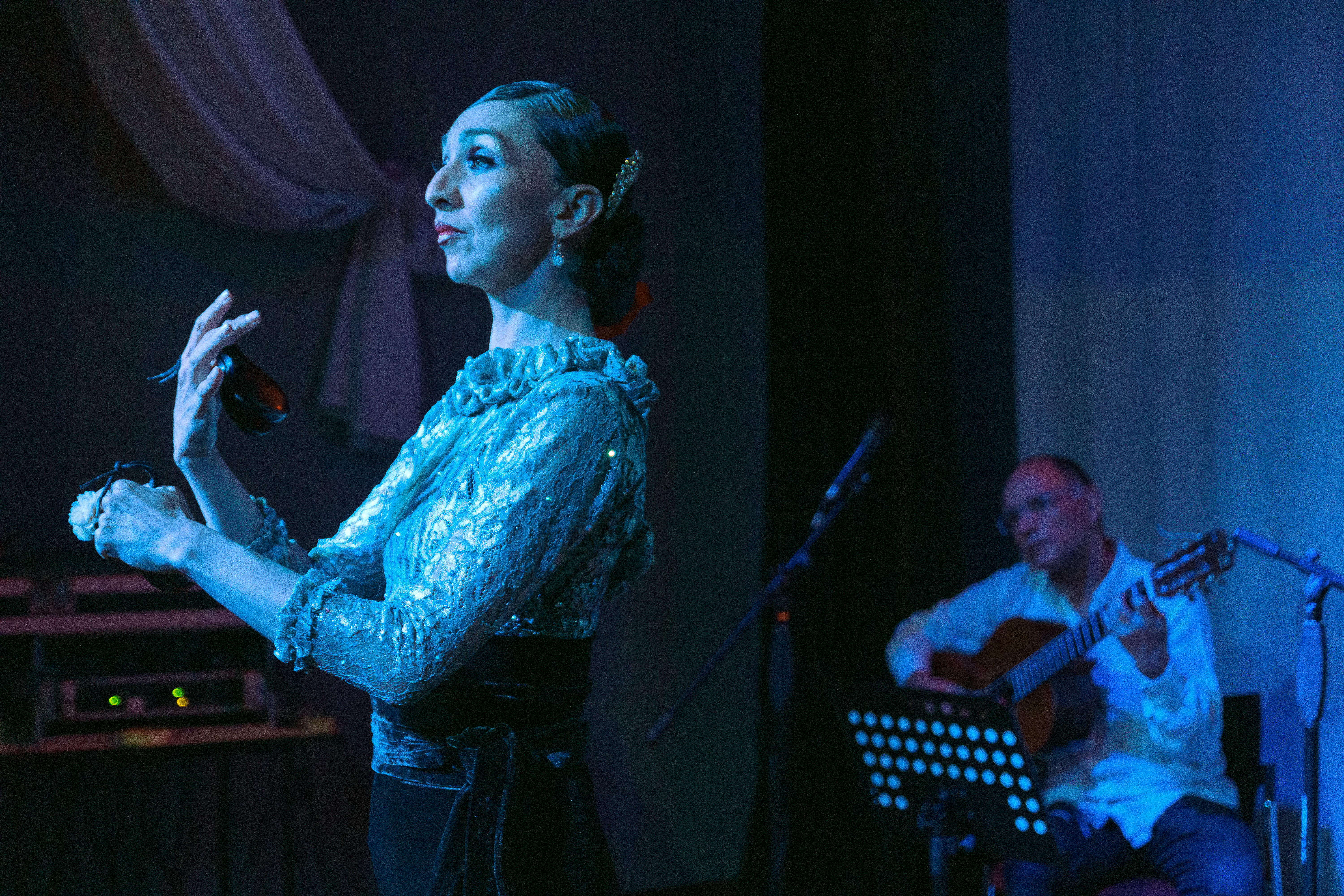 Indhira Guzmán Directora grupo representativo cultural de flamenco y danza española