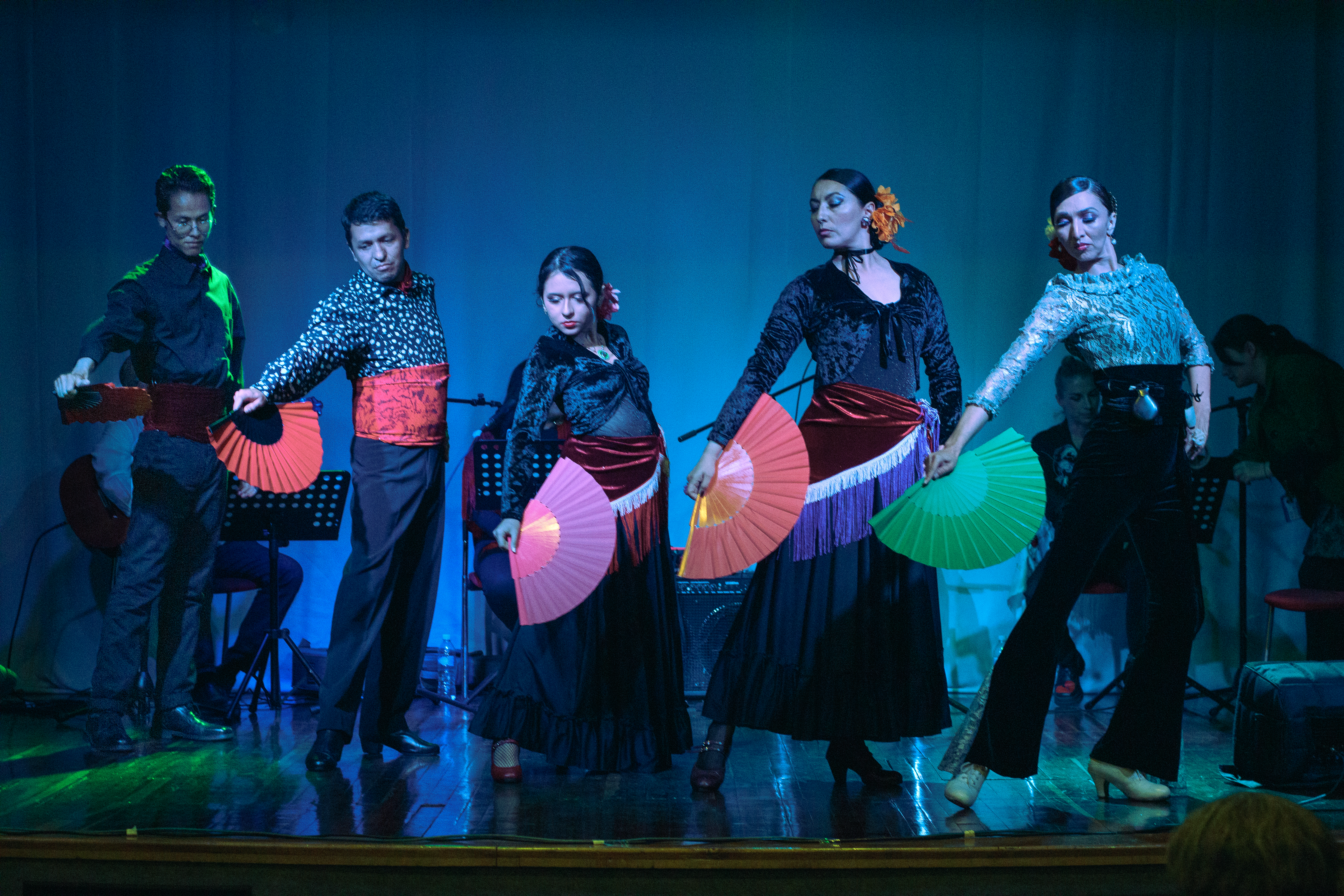 Grupo representativo de flamenco y danza española