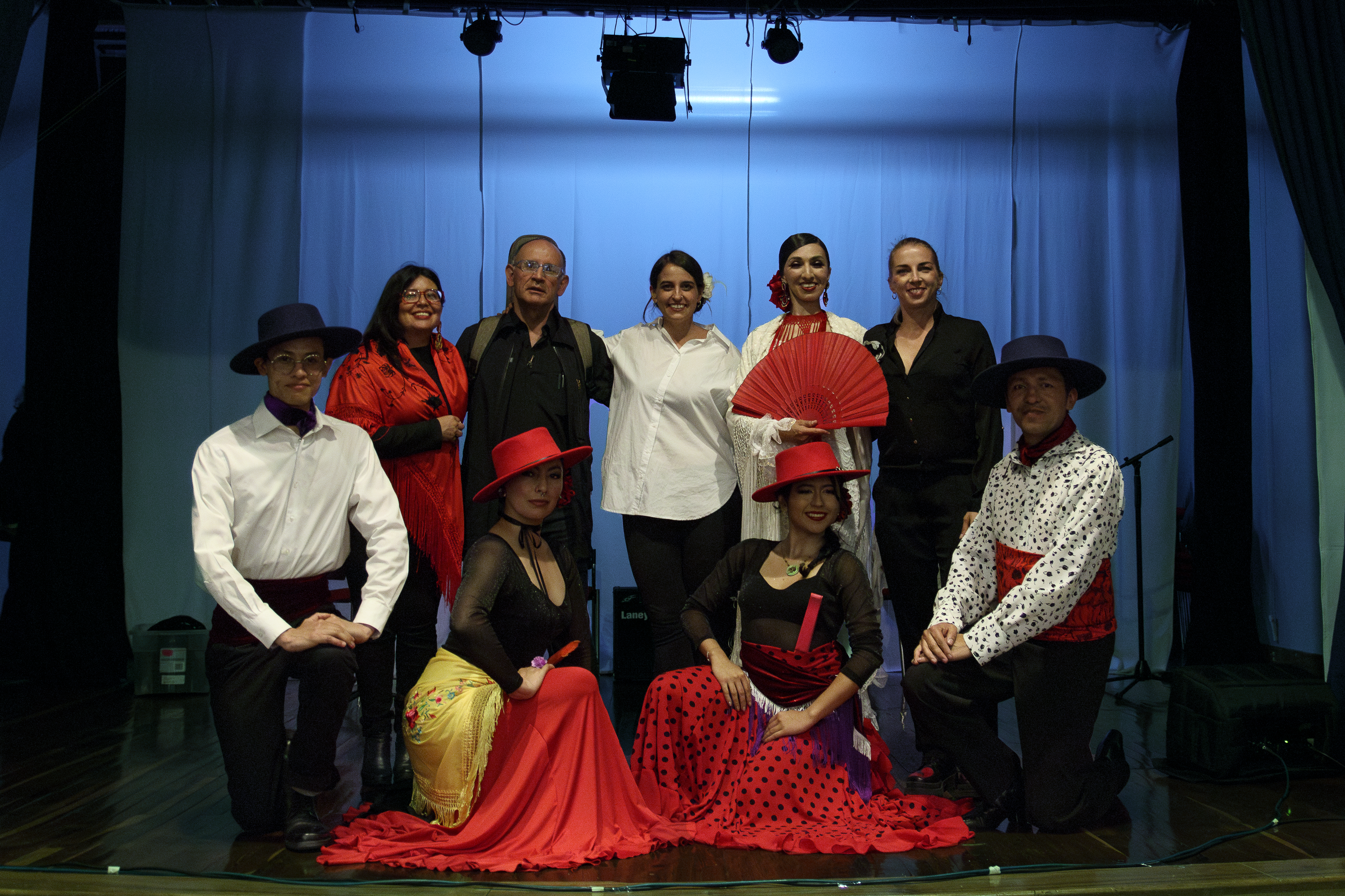 Grupo representativo de flamenco y danza española