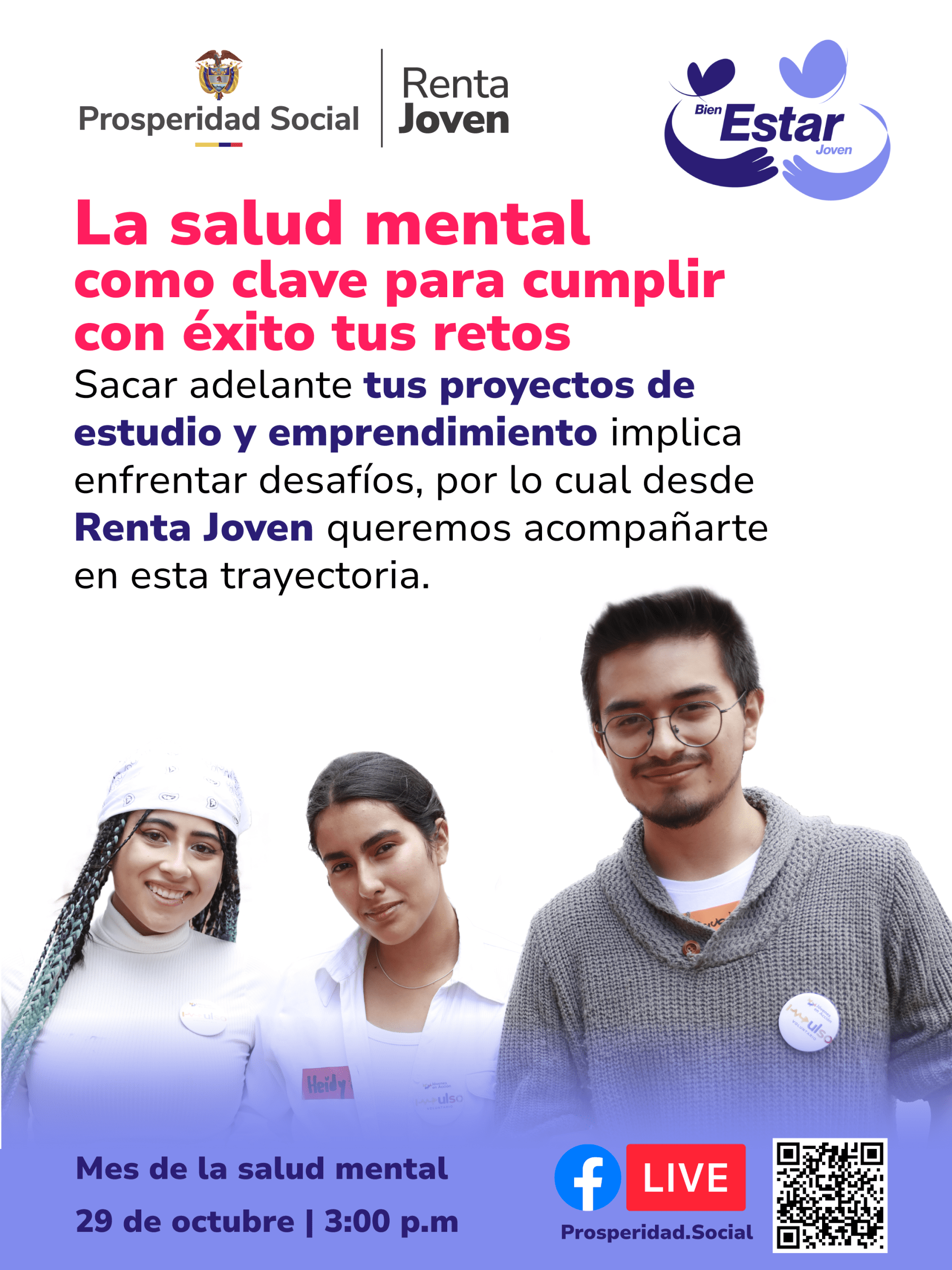 SALUD MENTAL RENTA JOVEN expectativa live