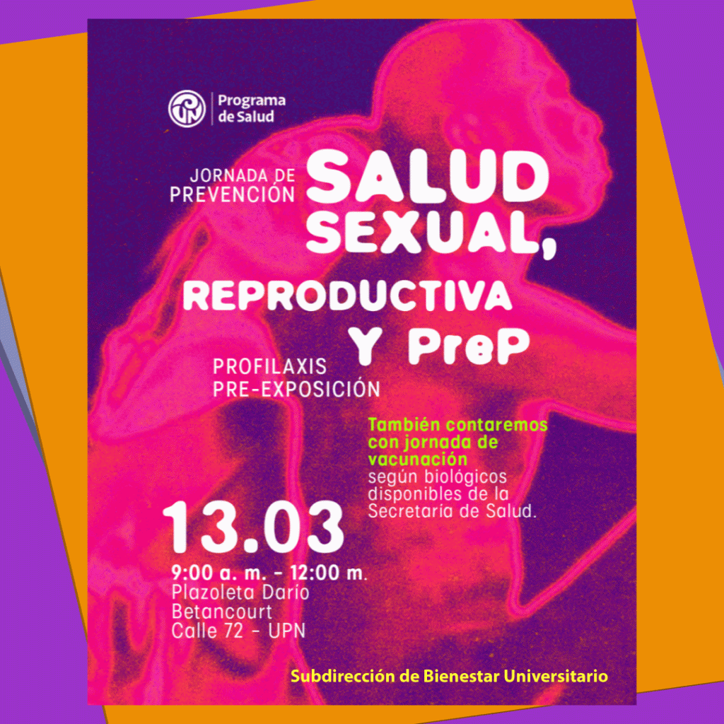 Jornada de prevención salud sexual ,reproductiva y PreP